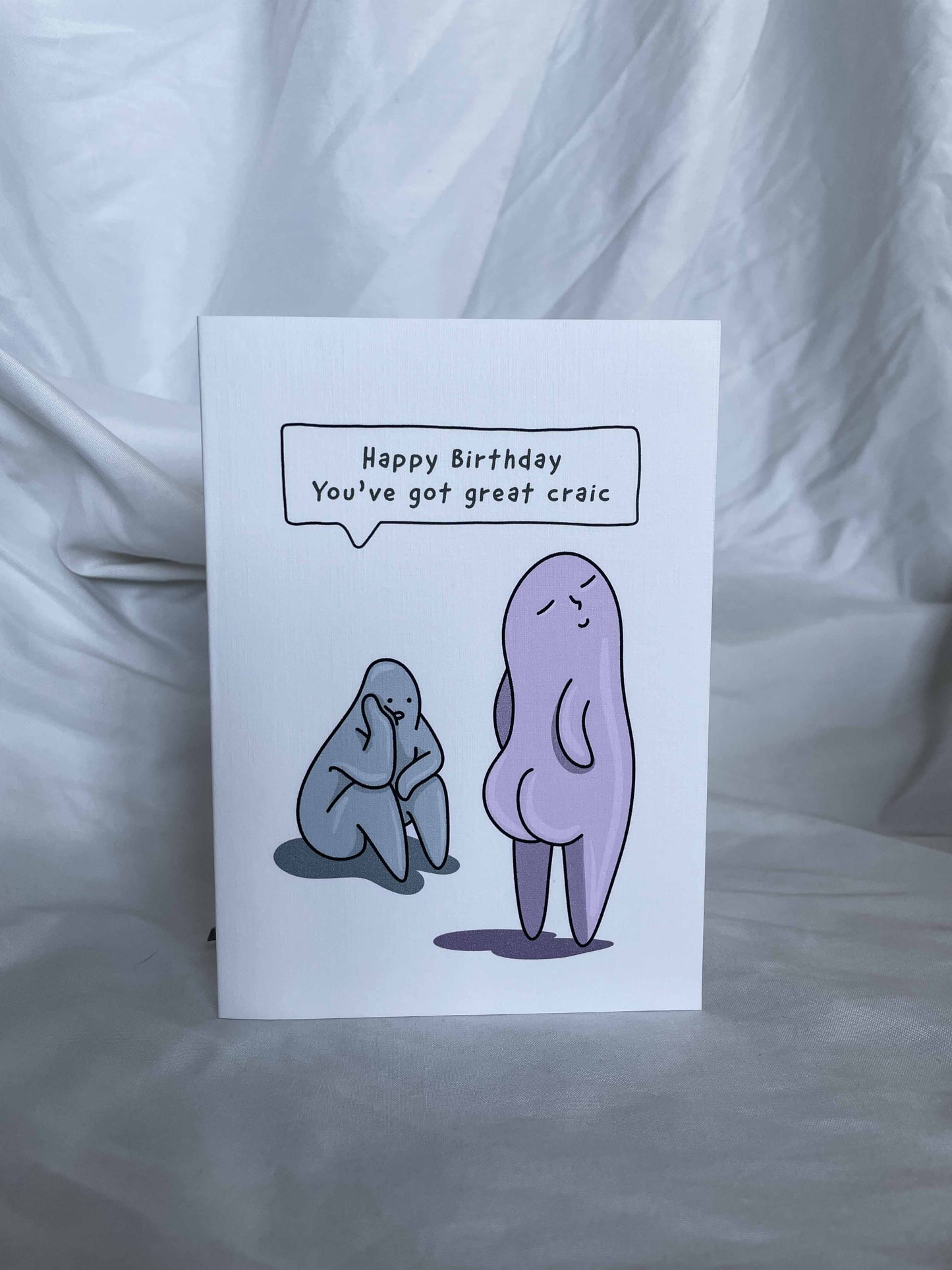 Nice ass butt crack bum (craic) happy birthday card