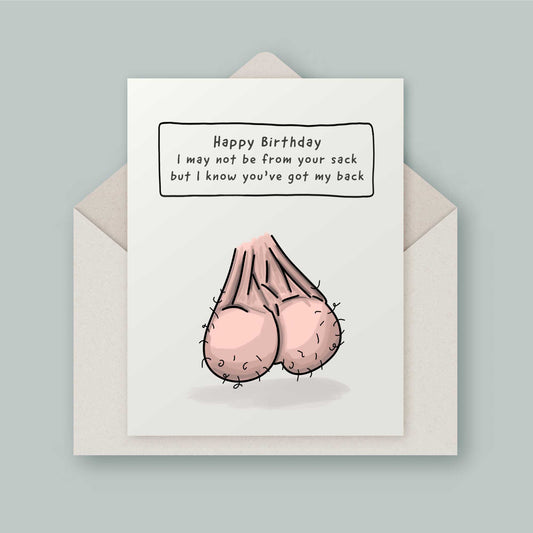 Step Dad Birthday Card - You're like a dad to me